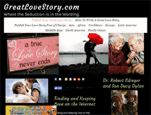Tablet Screenshot of greatlovestory.com